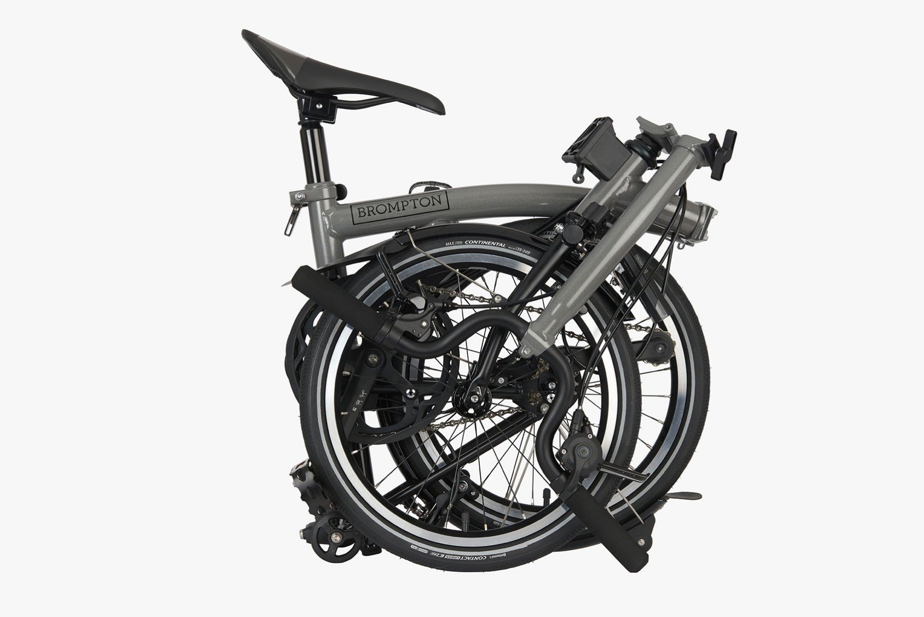 Brompton folded size sale