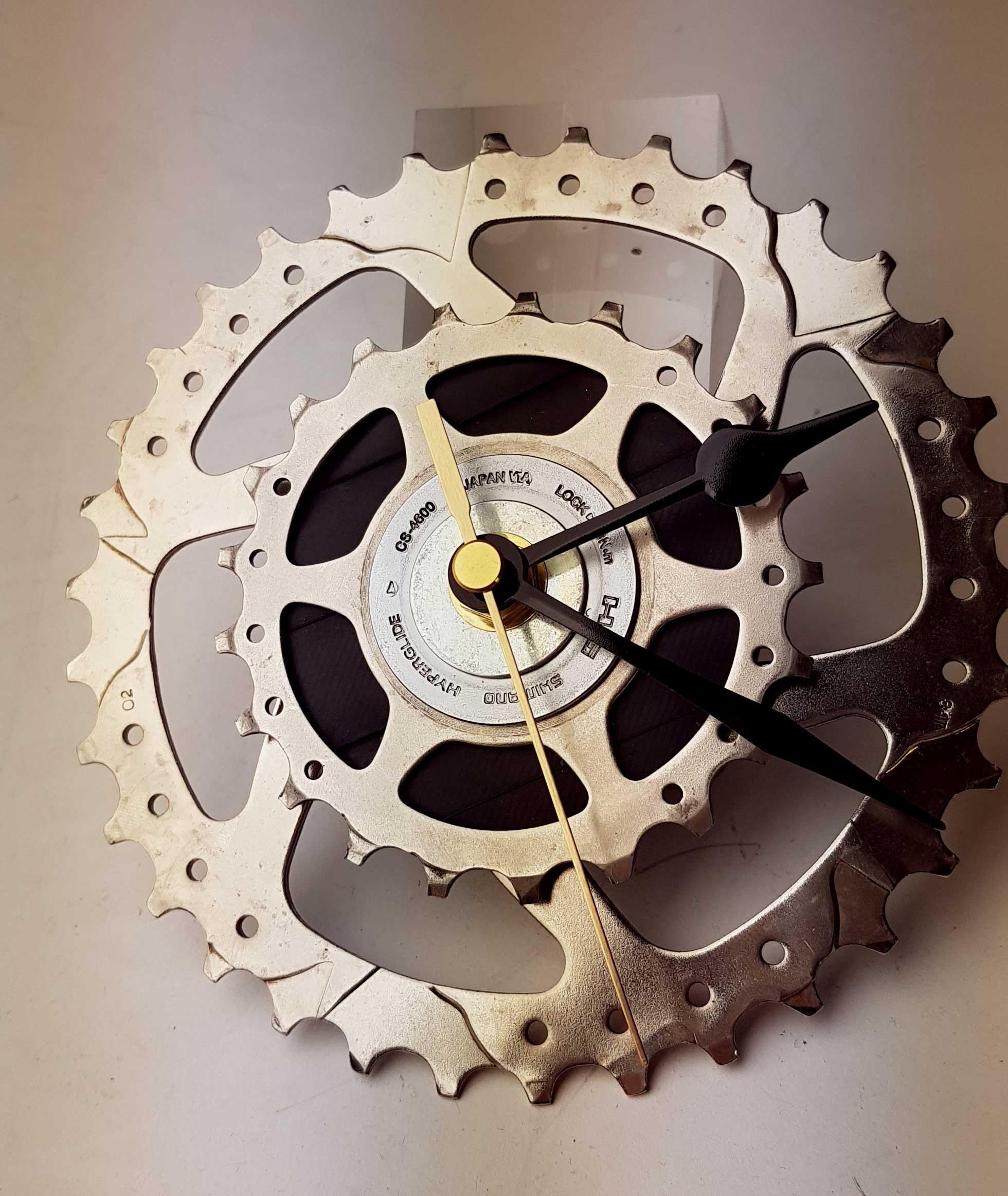 The Phantom Workshop Upcycled Wall Clock Sprocket Clock