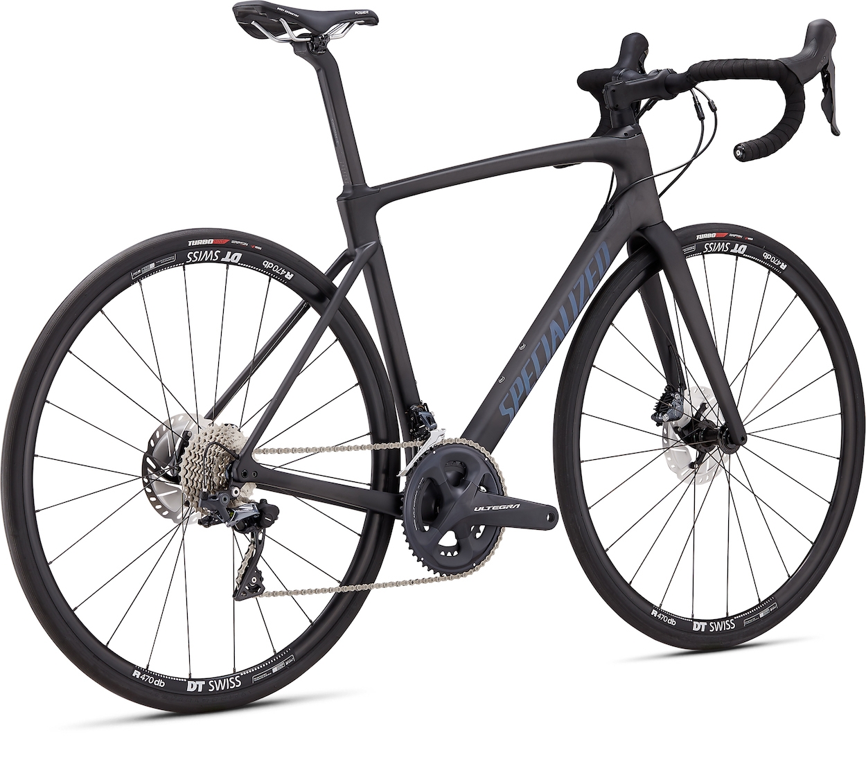 black specialized road bike