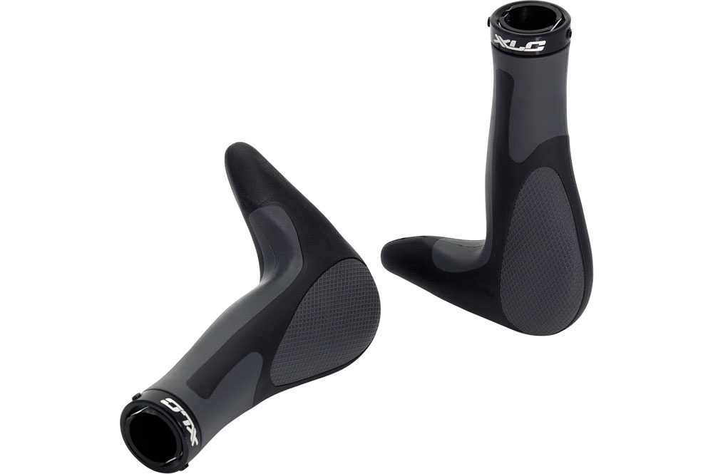 Bike grips with sales bar ends