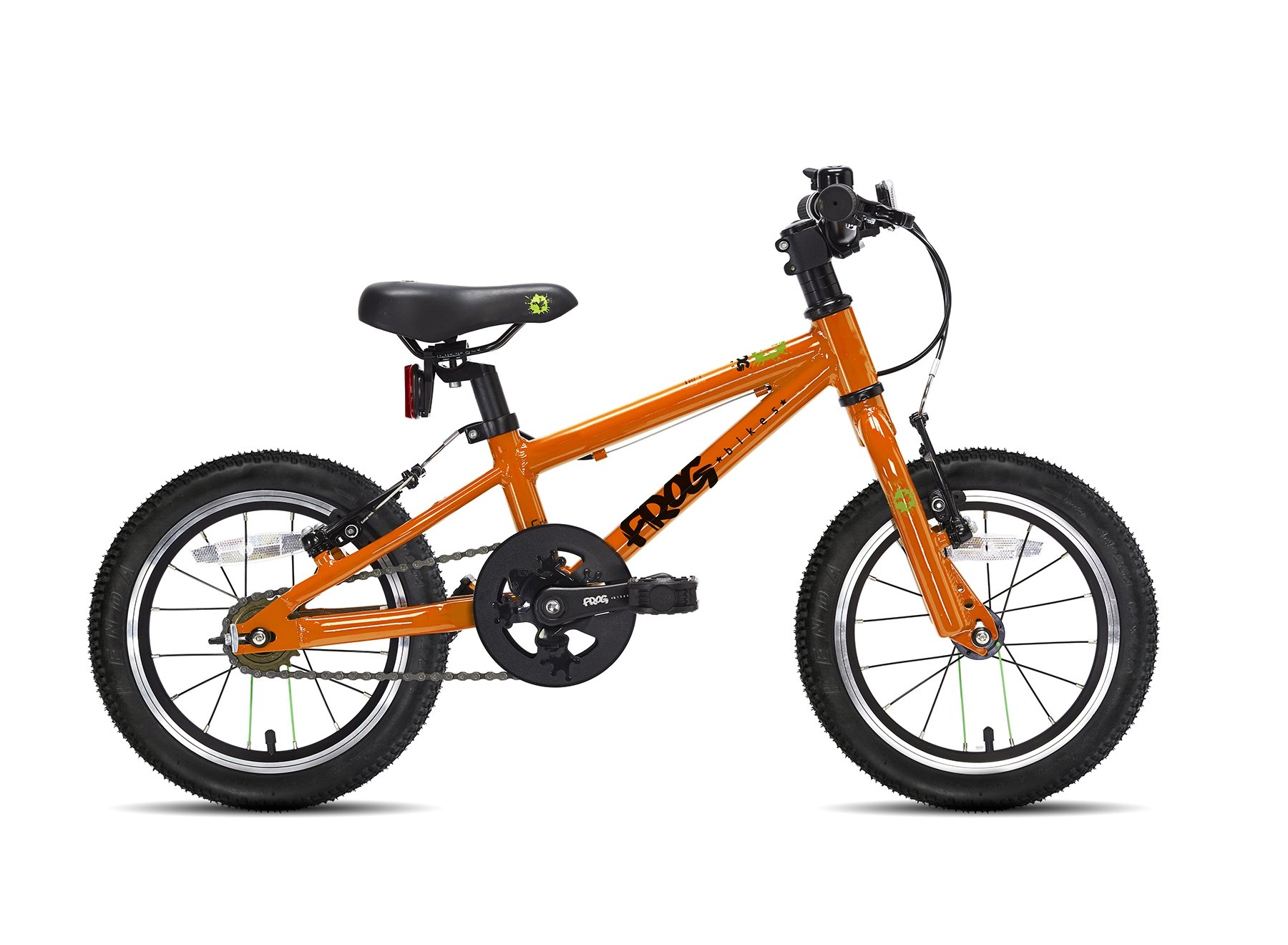 Frog childrens bike sizes sale