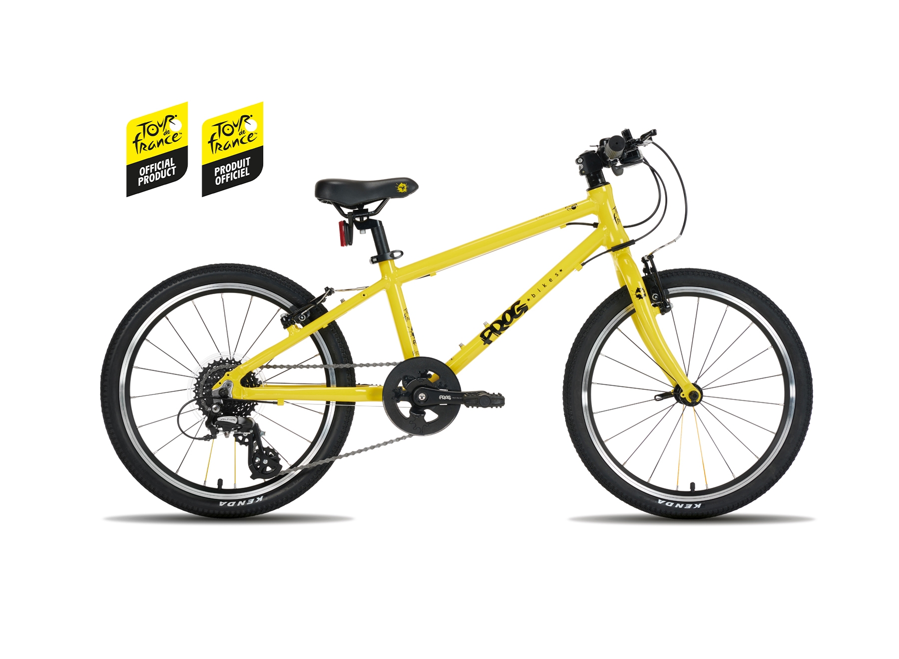 kids yellow bike