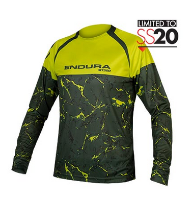 endura singletrack fleece mtb jersey